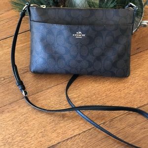 Coach Logo Crossbody Purse